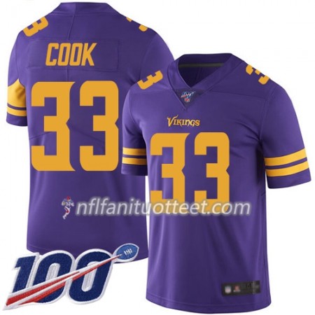 Miesten Minnesota Vikings NFL Pelipaita Dalvin Cook 33 Nike Violetti 100th